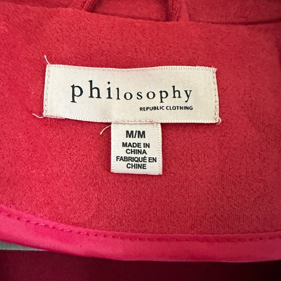 Philosophy Faux Suede Jacket - Picture 2 of 4